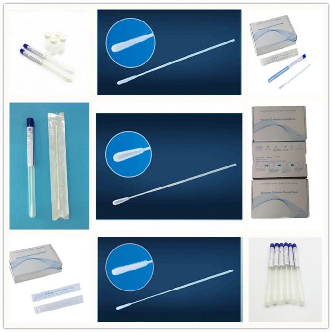 Hydrocolloid Wound Dressing Specimen Collection Swab Flocked 2mm Flex Tip
