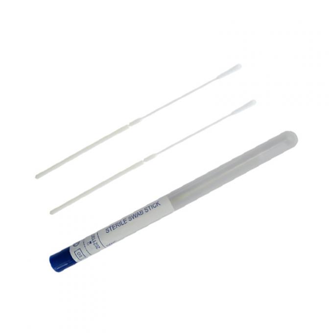 Flocked DNA Buccal Swabs For Sampling Nylon Fiber Sterile Transport