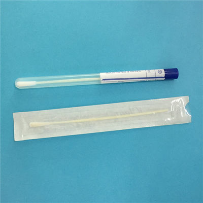 Disposable Iclean Specimen Collection Flocked Swab / Flocked Nasal Swabs CM-FS916