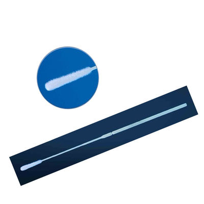 Medical Flu Nylon Flocked Specimen Swab Transport Breakpoint Dna Stick