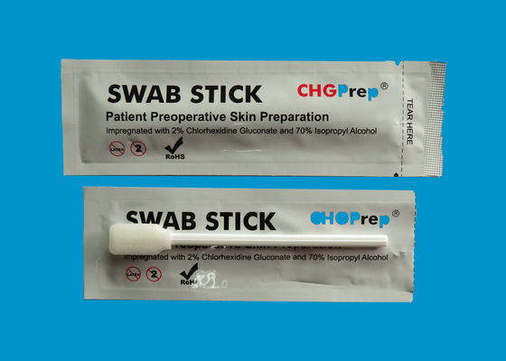 Surgical Foam Tipped CHG Alcohol Swab
