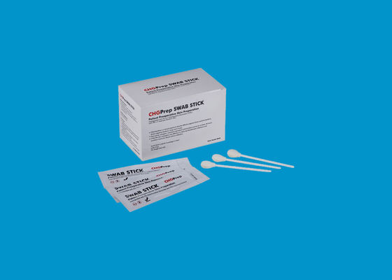 Skin Care Sterilize Medical Pre Injection CHG Alcohol Swab Foam Cleaning Swabs