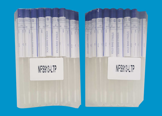 Flocked Class I Instrument Disposable Sterile Swab Specimen Collection 148mm Handle