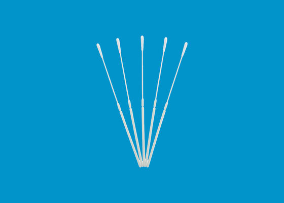 Molded Breakpoint Flocked Throat Swab And Nasopharyngeal Swab DNA Testing