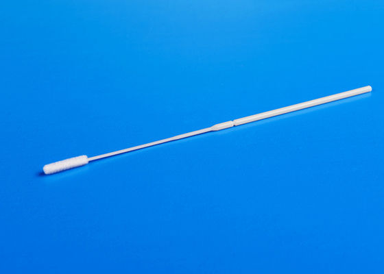 Nasopharyngeal Sampling Collection Sterile Flocked Swab Nylon Head ABS Handle CM-FS913
