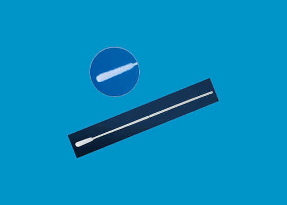 Sampling Nylon Fiber Flocked Oropharyngeal Nasopharyngeal Swab Collection Kit