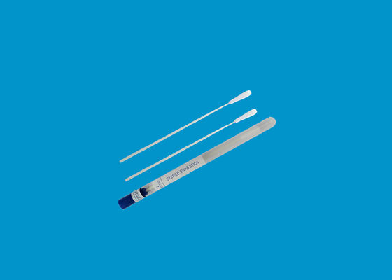 Sterile Flocked Buccal Dna Collection Swab Kit Dna Mouth Swab Stick With Tube