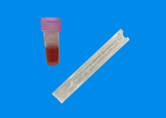 Preservation Solution Specimen Collection Flocked Swab For DNA Collection