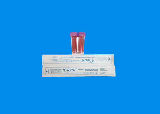 Sampling Nylon Fiber DNA Buccal Swabs With Molded Breakpoint On Swab Stick