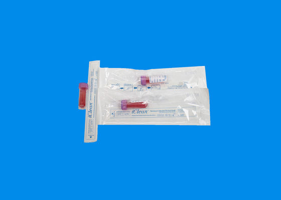 DNA Specimen Sterile Nasal Flocked Swabs / Nasopharyngeal Swab For Flu