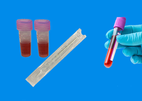 Nylon Fiber Nasopharyngeal Flocked Swab For Sampling With Transport Tube