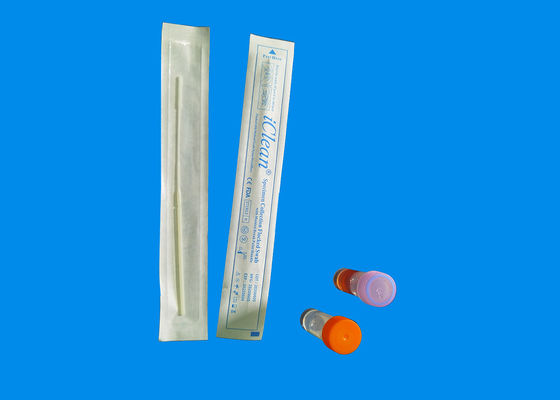 Flocked Oropharyngeal Swab Collection Kit With 3mm Tip 148mm Oval Tip