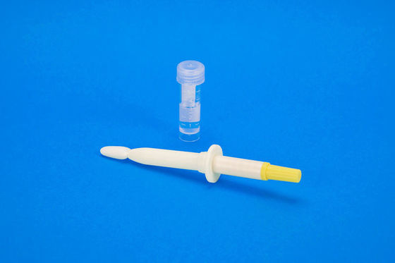 Cervix 25mm Flocked Swabs For Sample Collection ABS Handle CM-FS919T