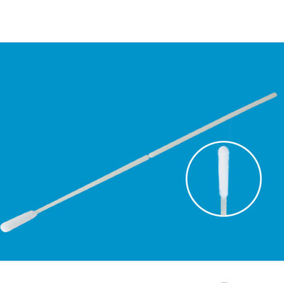 Oral Sampling Collection Nasal Flocked Swabs Nylon Fiber Head Cleanmo Swabs CM-FS915