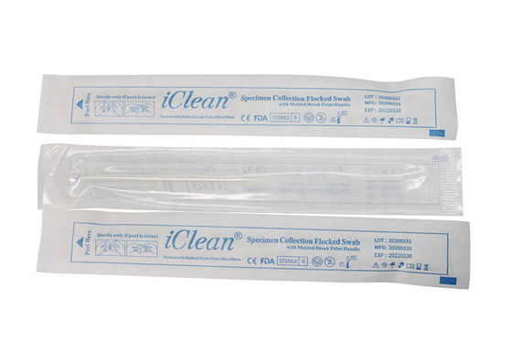 23mm Head length Nasal Flocked Swabs Sterile Flocked Swab CM-FS919