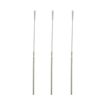 Disposable Virus Testing Collect Specimen Sterile Swab Sticks 148mm Nylon Flocked