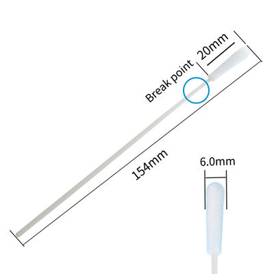 Viral Collection Buccal Sterile Flocked Swab Nylon Class II