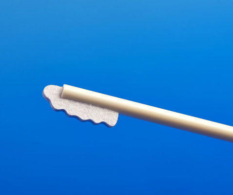 Toothbrush Nonwoven Oropharyngeal Swab ABS Handle For DNA Test