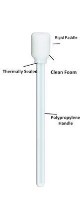 CM-FS707W Dust Free Cleanroom Swabs Square Rectangle Head Sponge Foam Tip Swab Stick