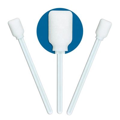 CM-FS707W Dust Free Cleanroom Swabs Square Rectangle Head Sponge Foam Tip Swab Stick