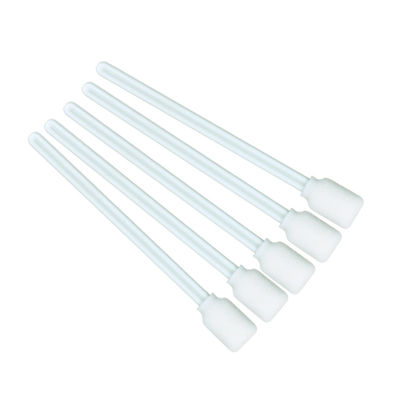 CM-FS707W Dust Free Cleanroom Swabs Square Rectangle Head Sponge Foam Tip Swab Stick