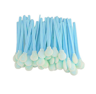 CM-FS708 Industry Disposable Round Circular Head Sponge Mouth Swabs