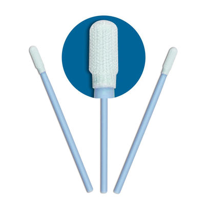 CM-PS743 Round Head Lint Free Clean Polyester Dacron Oral Swab Stick