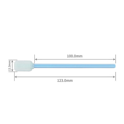 CM-PS713 Industrial Double Layer Rectangle Head Disposable Cleanroom Swabs Dust Free