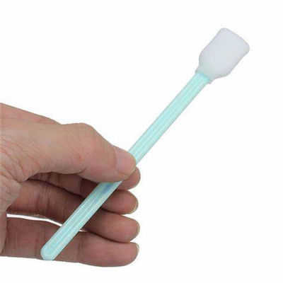 Lint Free Polyurethane Foam Flat Tip Sponge Cleanroom Swabs CM-FS707