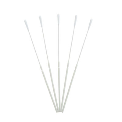 Nasopharyngeal Flocked Disposable Sterile Swab DNA Sample Specimen Collection