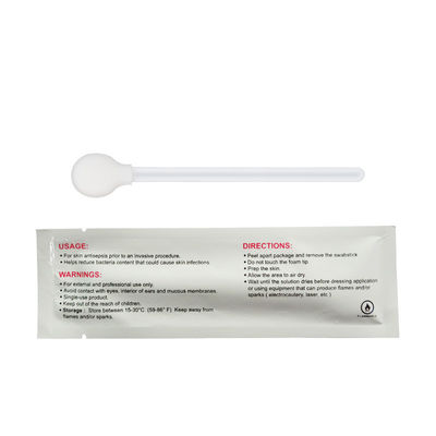 Antiseptic Prep CHG Swabs 2% Chlorhexidine Gluconate Swab With Foam Head