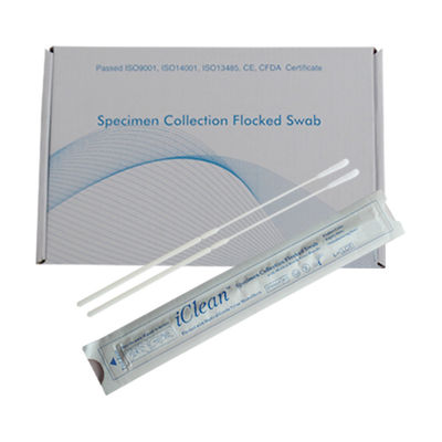 DNA Specimen Collection Swab Nose Flocked With Cell Virus Preservation Solution