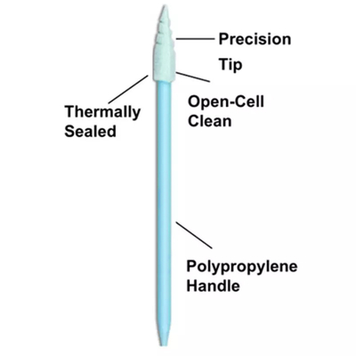 CM FS751 Foam Tip Cleanroom Swabs Lint Free Pointed Spiral Head Foam