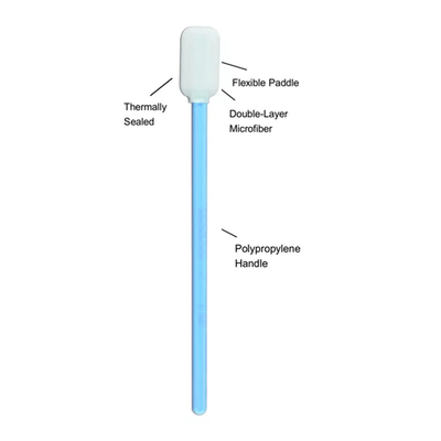 Disposable CM PS714M Cleanroom Swabs Double Layer Rectangle Head
