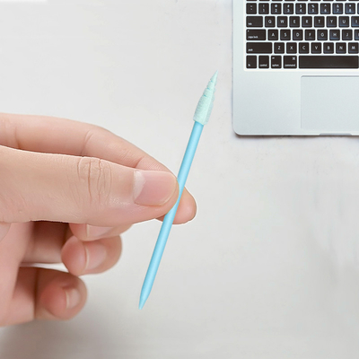 CM-FS751 Disposable Open Cell Tip Cleanroom Foam Swab Stick Industrial Pointed Spiral Head