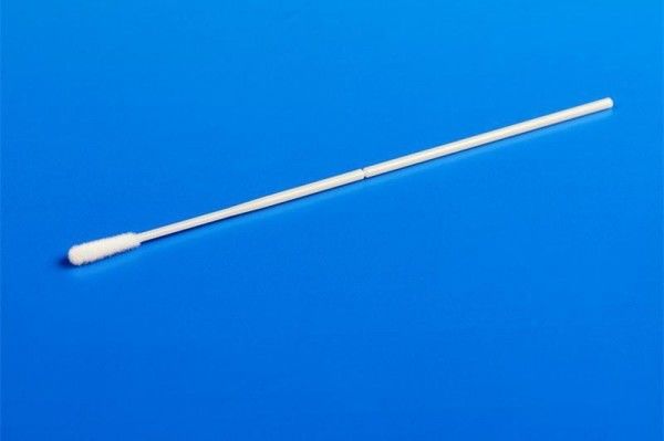 Oral Sampling Collection Nasal Flocked Swabs Nylon Fiber Head Cleanmo Swabs CM-FS915