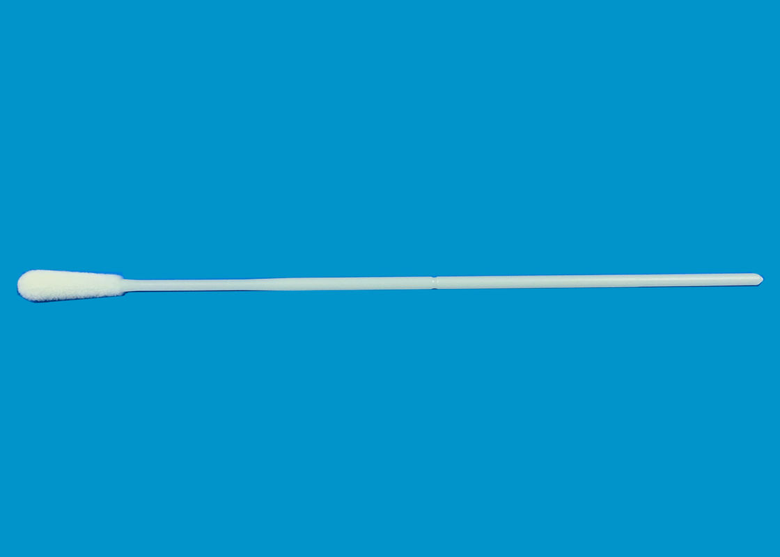 Disposable Nylon Fiber Oral Nose Throat Swab For Klb Test / Sampling Iclean Swabs