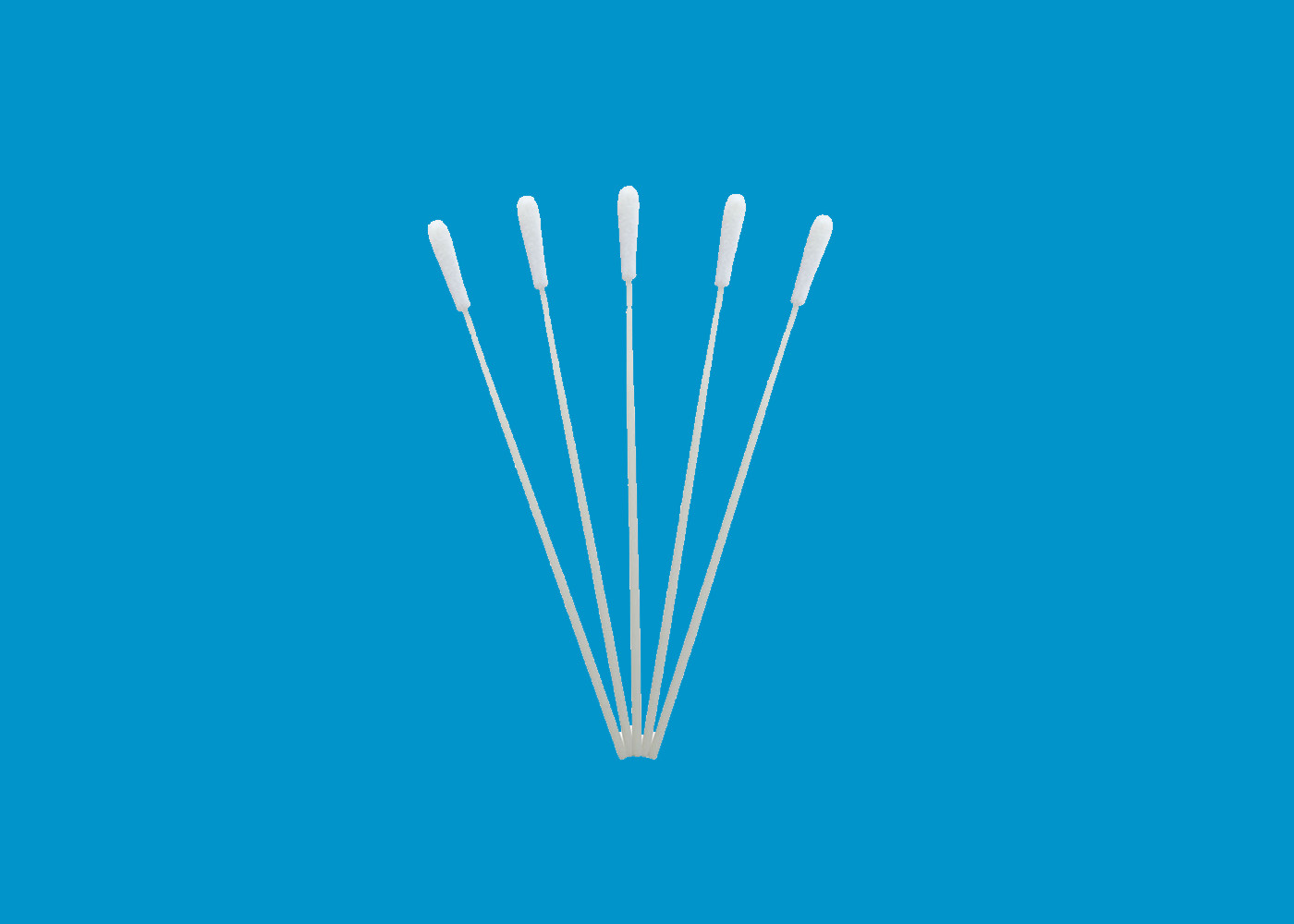 Specimen Collection Flocked Mouth DNA Buccal Swabs 6.0mm Head